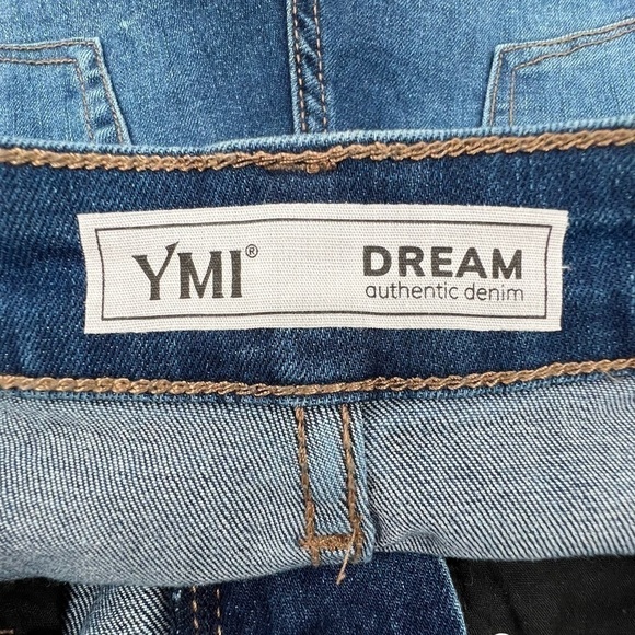 YMI Dream Cut Off Distressed Denim Jean Shorts Size 23 Women’s - Picture 2 of 4